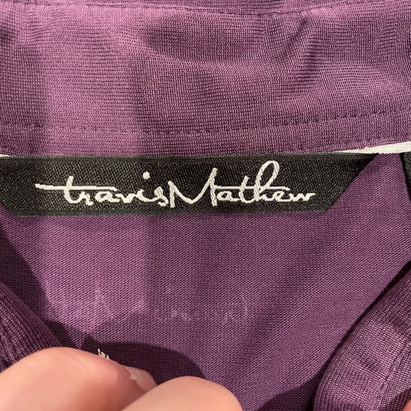 Travis Mathew Purple and Green Polo Shirts Lot of 2 Size Large - Picture 12 of 14